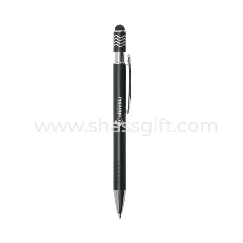 Metal Pen with Wave Design Spinner