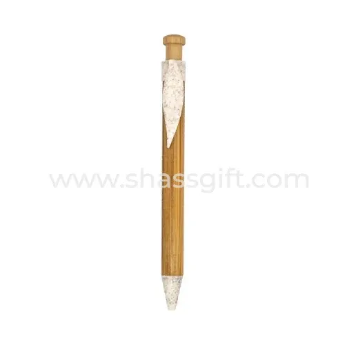 Bamboo With Wheat Straw Pen